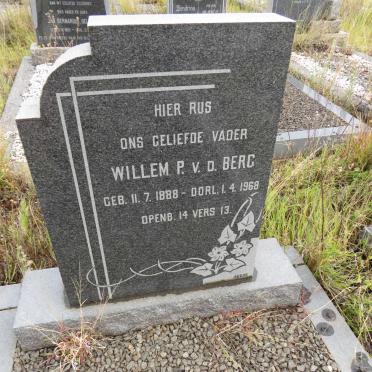 BERG Willem P., v.d. 1888-1968