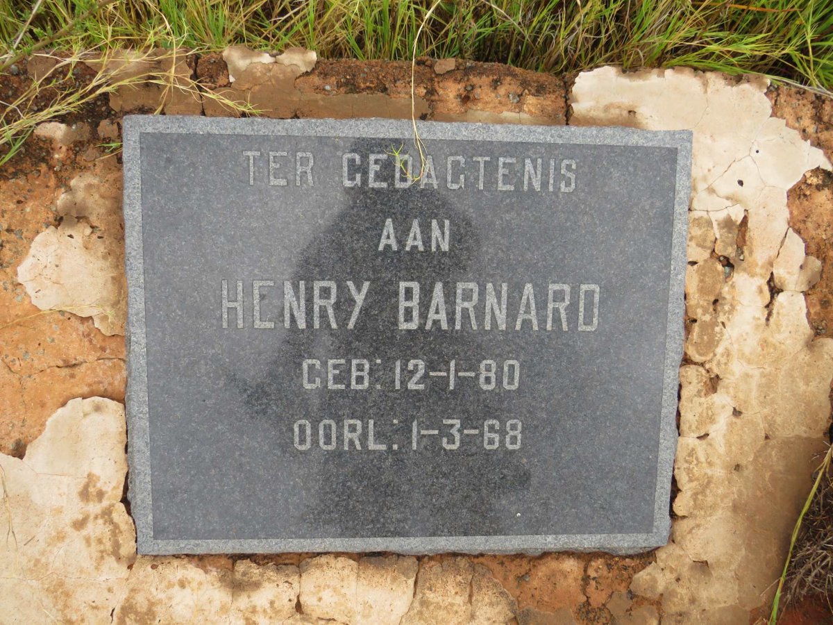 BARNARD Henry 1880-1968