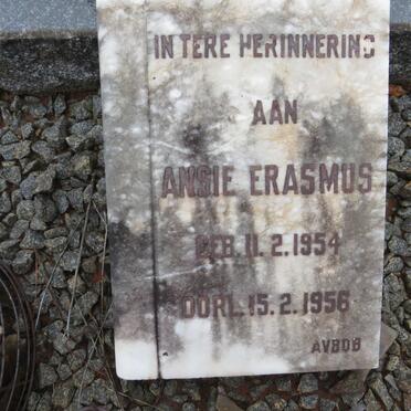 ERASMUS Ansie 1954-1956