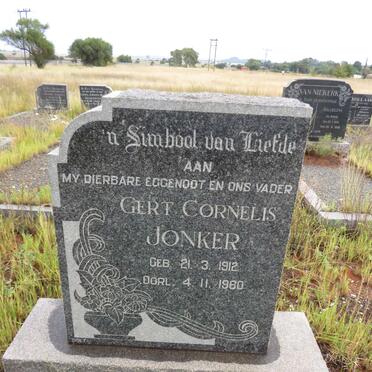 JONKER Gert Cornelis 1912-1960