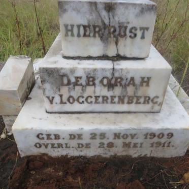 LOGGERENBERG Deborah, van 1909-1911