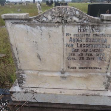 LOGGERENBERG Nicolaas J., van 1879-1953 &amp; Anna Susanna VAN LINGEN 1870-1927