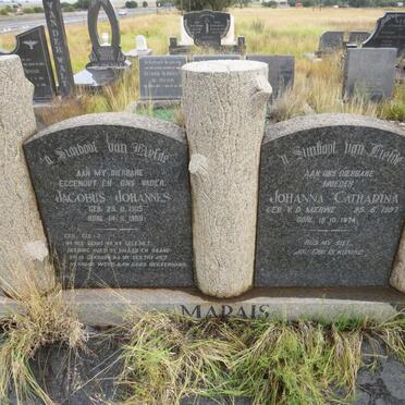 MARAIS Jacobus Johannes 1905-1959 &amp; Johanna Catharina V.D. MERWE 1907-1974