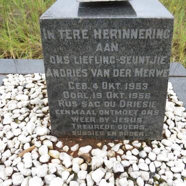 MERWE Andries, van der 1953-1956