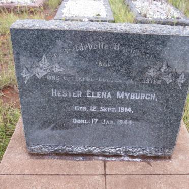 MYBURGH Hester Elena 1914-1944