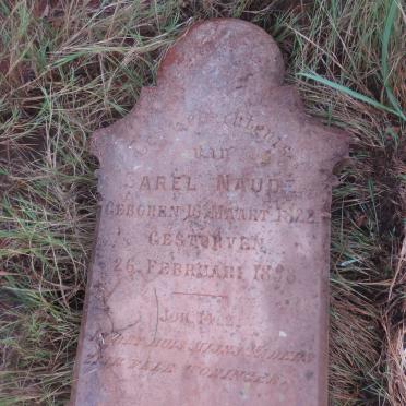 NAUDE Carel 1822-1898