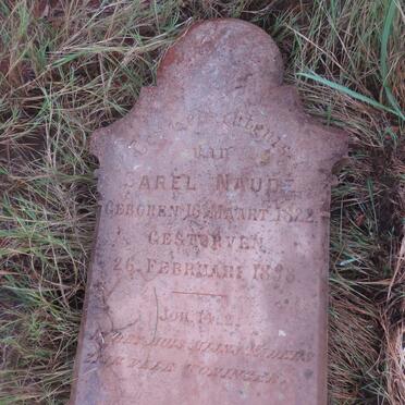 NAUDE Carel 1822-1898