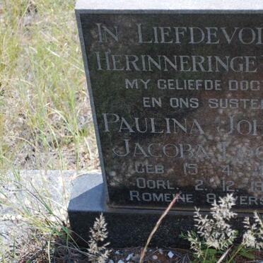 ROOTS Paulina Johanna Jacoba 1925-1966