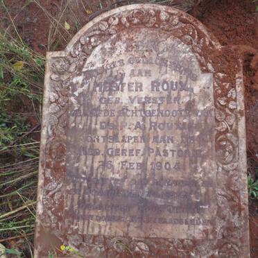 ROUX Hester nee VERSTER -1904