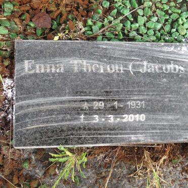 THERON Enna nee JACOBS 1931-2010