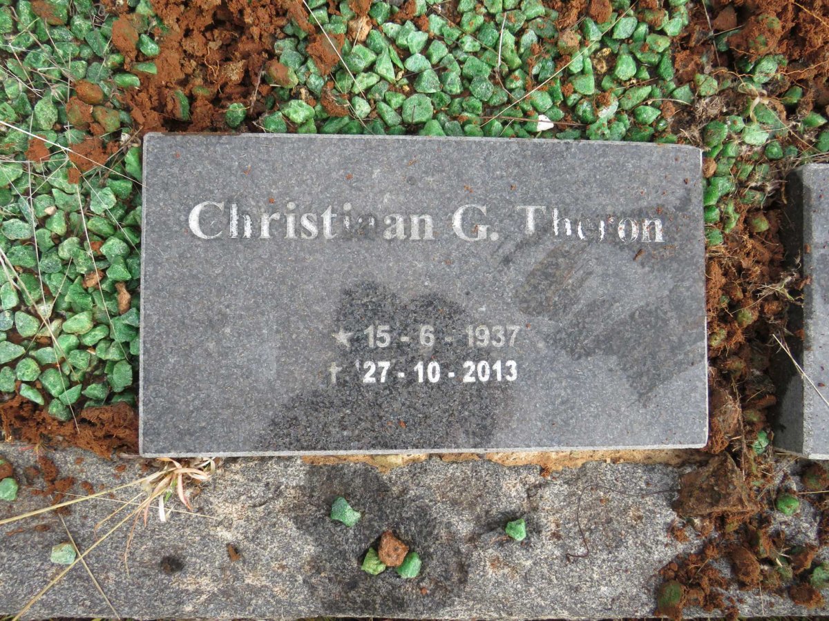 THERON Christiaan G. 1937-2013