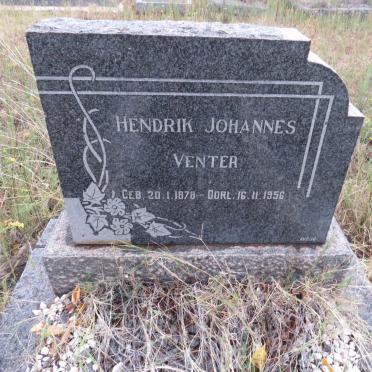 VENTER Hendrik Johannes 1878-1956