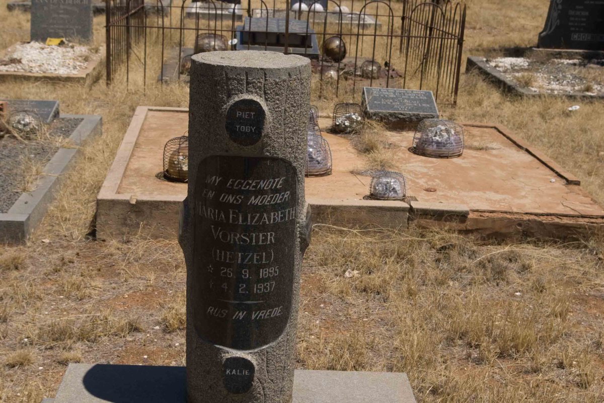 VORSTER Maria Elizabeth nee HETZEL 1895-1937 _2
