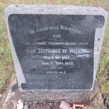 VILLIERS Izak Stephanus, de 1862-1939