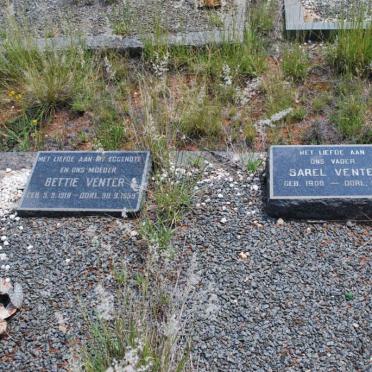 VENTER Sarel 1900-1962 &amp; Bettie 1918-1959