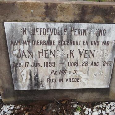 VENTER Jan Hendrik 1899-1947
