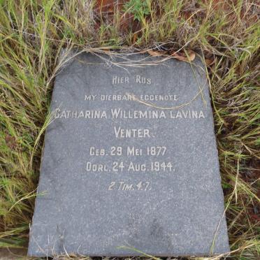 VENTER Catharina Willemina Lavina 1877-1944