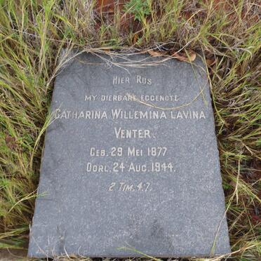 VENTER Catharina Willemina Lavina 1877-1944