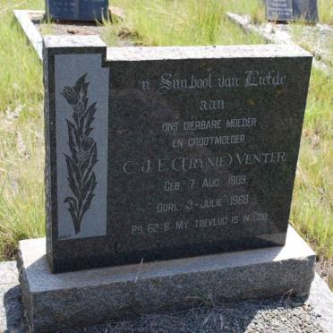 VENTER C.J. E. 1909-1968