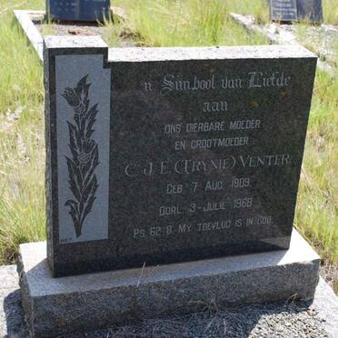 VENTER C.J. E. 1909-1968