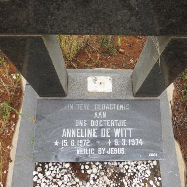 WITT Anneline, de 1972-1974