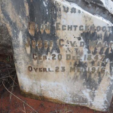 WALT Jozef C., v.d. 1847-1916