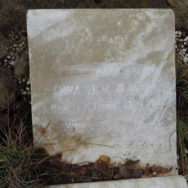 WALT Anna J., v.d. nee V.D. LINDE 1865-1960