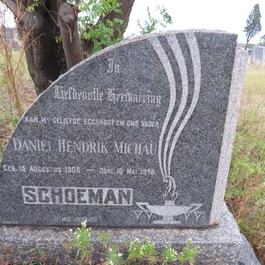 SCHOEMAN Daniel Hendrik Michau 1908-1948