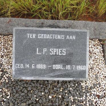 SPIES L.P. 1889-1960