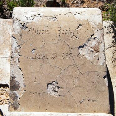 BOSHOFF Wiessie -192?