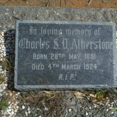 ATHERSTONE Charles S.D. 1851-1924