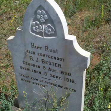 BESTER B.J. 1850-1916