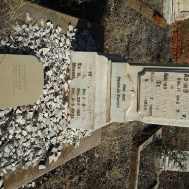 BOSHOFF Adam B. -1921 &amp; Amerensea FOURIE -1924