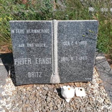 BRITZ Pieter Ernst 1886-1968