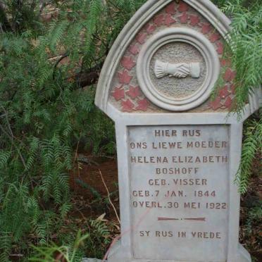 BOSHOFF Helena Elizabeth nee VISSER 1844-1922