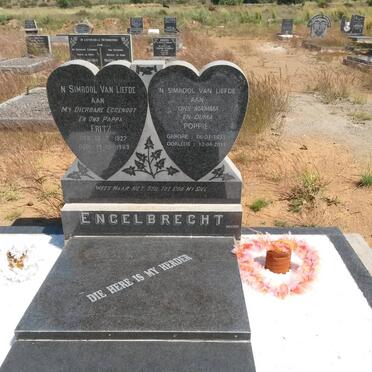 ENGELBRECHT Fritz 1927-1969 &amp; Poppie 1931-2011