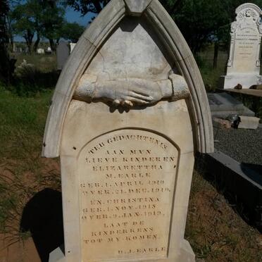 EARLE Elizabettha M. 1910-1910 :: EARLE Christina 1918-1919