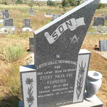 FERREIRA Evert Nicolaas 1926-1968