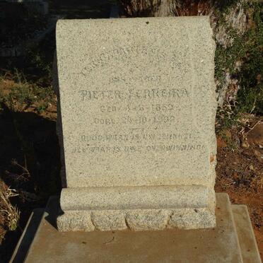 FERREIRA Pieter 1859-1932 &amp; Jacoba Isabella Hendrina BOSHOFF 1863-1930