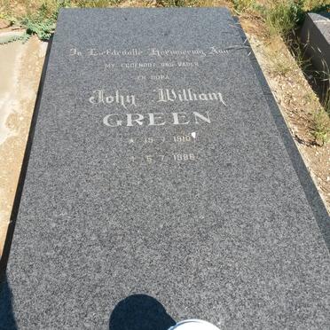 GREEN John William 1910-1986
