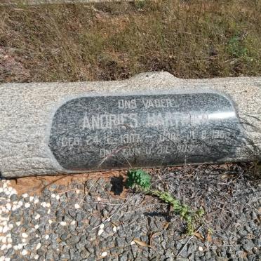 HARTMAN Andries 1907-1963