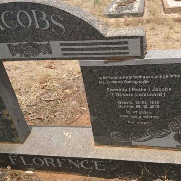 JACOBS Christoffel Hendrik 1913-1966 &amp; Cornelia LOMBAARD 1916-2015 