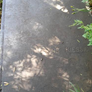 KIESSIG Otto Hans 1889-1972