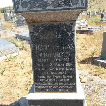 LOOCK Philippus Jan Gerhardus 1902-1954