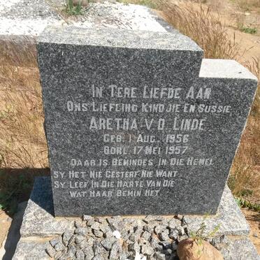 LINDE Aretha, v.d. 1956-1957