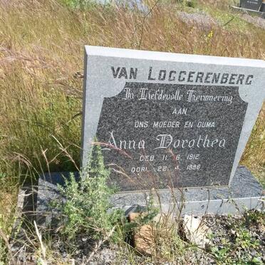 LOGGERENBERG Anna Dorothea, van 1912-1996