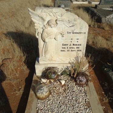 MARAIS Gert J. 1867-1936