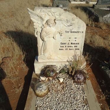 MARAIS Gert J. 1867-1936