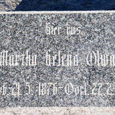 OLWAGE Hendrik Jacobus 1863-1928 &amp; Martha Helena 1876-1947 :: OLWAGE Hendrik Jacobus 1906-1946