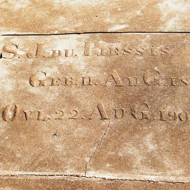 PLESSIS S.J., du 1826-1909